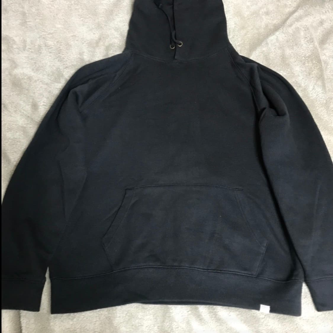 에잇세컨즈 기모 후드티 XL 사이즈 네이비  상품이미지2