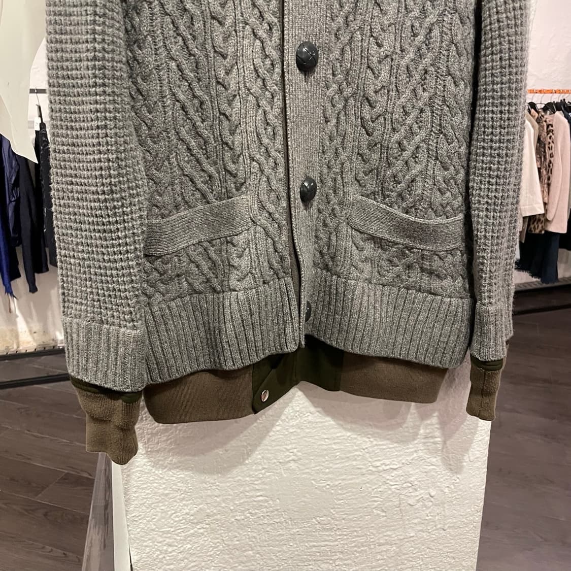 사카이 봄버 도킹 가디건 상품이미지3