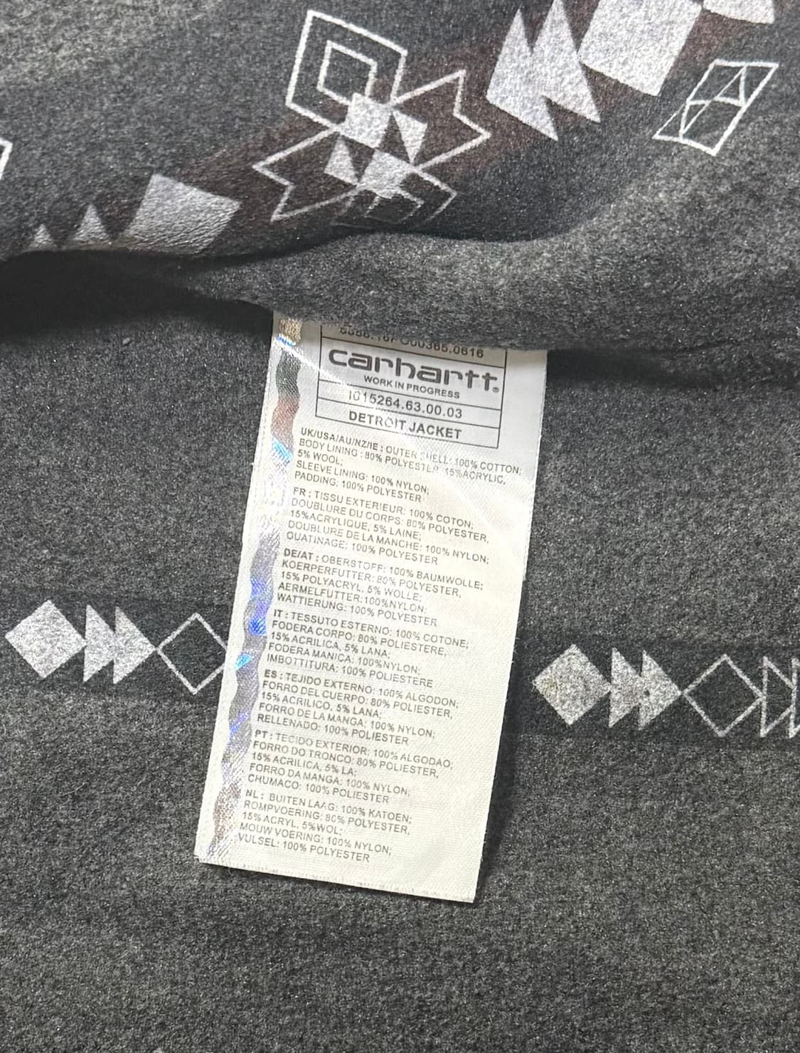 칼하트 디트로이트 올리브 다크그린 상품이미지5