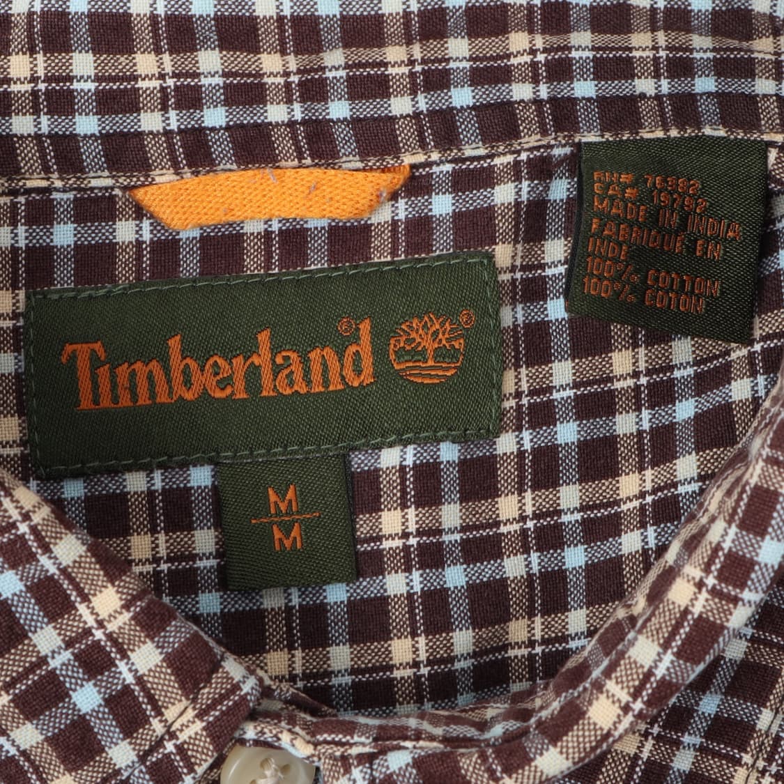 빈티지 팀버랜드 포켓 체크 워크셔츠 상품이미지8