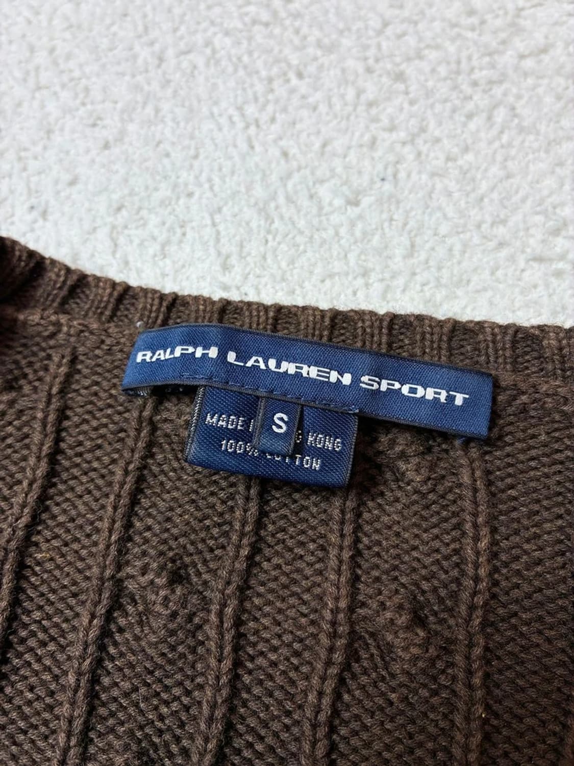 폴로 랄프로렌 00's 코튼 꽈배기 니트 PN7256 상품이미지6