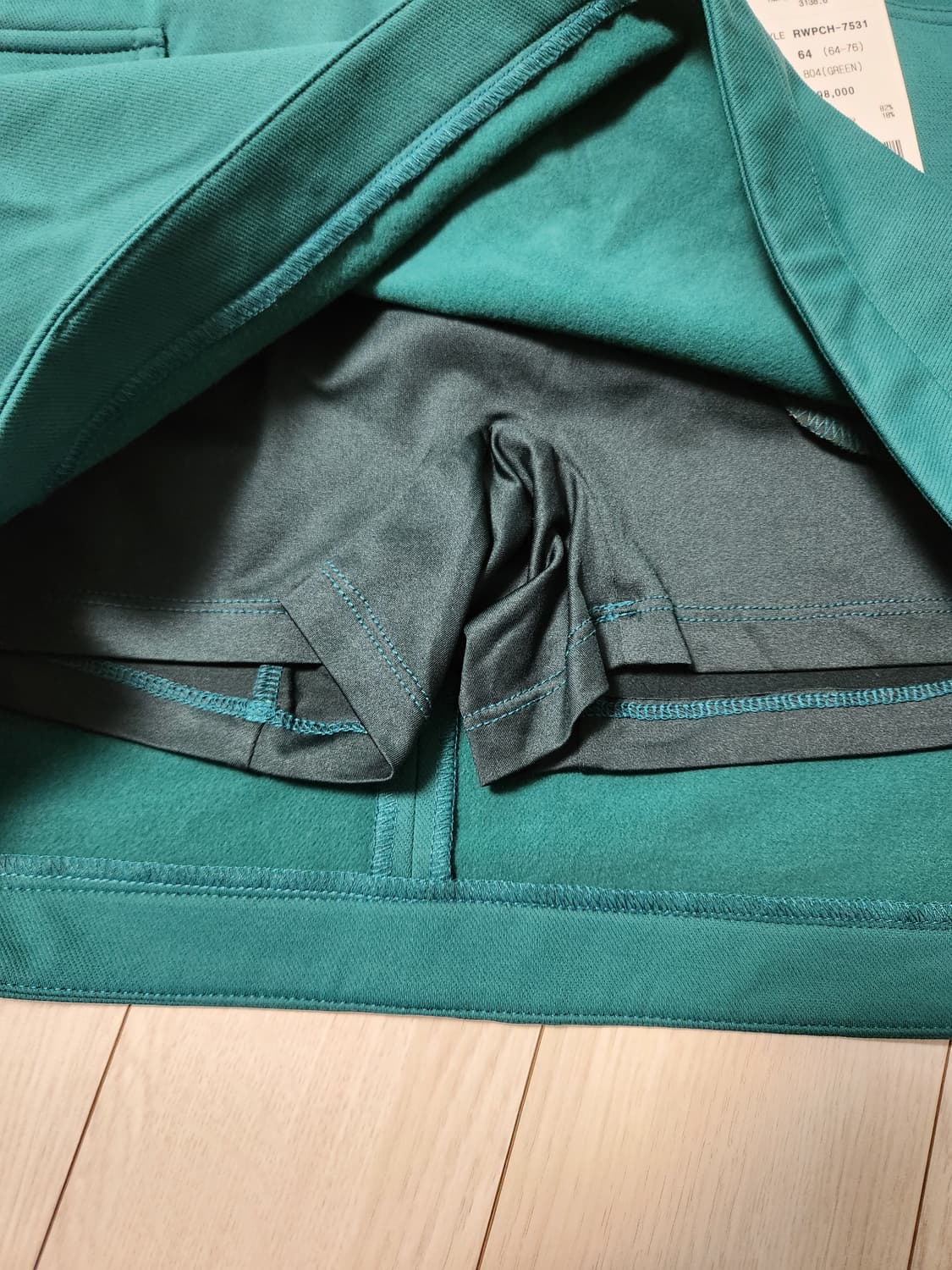 택 새상품) 레노마 골프 여성 포켓 장식 큐롯 스커트(치마바지,속바지)  상품이미지6