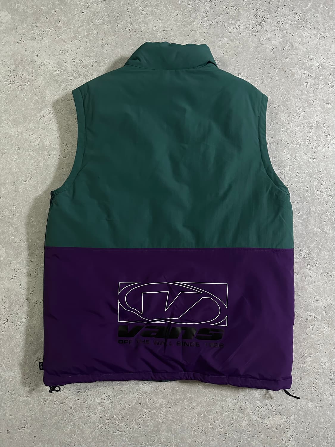 반스  컬러블록 패딩 조끼 상품이미지3