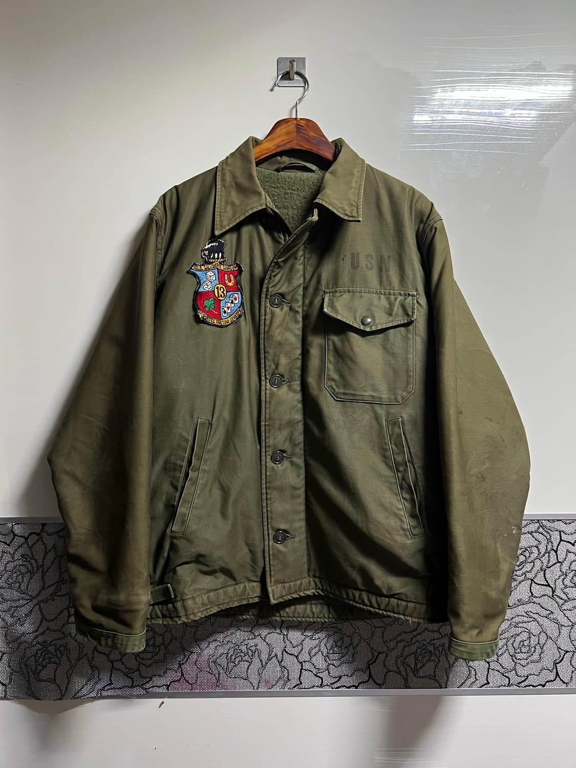 빈티지 밀리터리 60s USN A2 초기형 덱자켓 상품이미지1