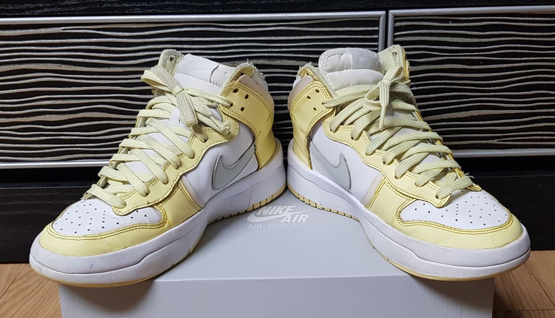 nike 나이키 덩크 하이업 레몬 (시트론 틴트) dh3718-105 상품이미지5