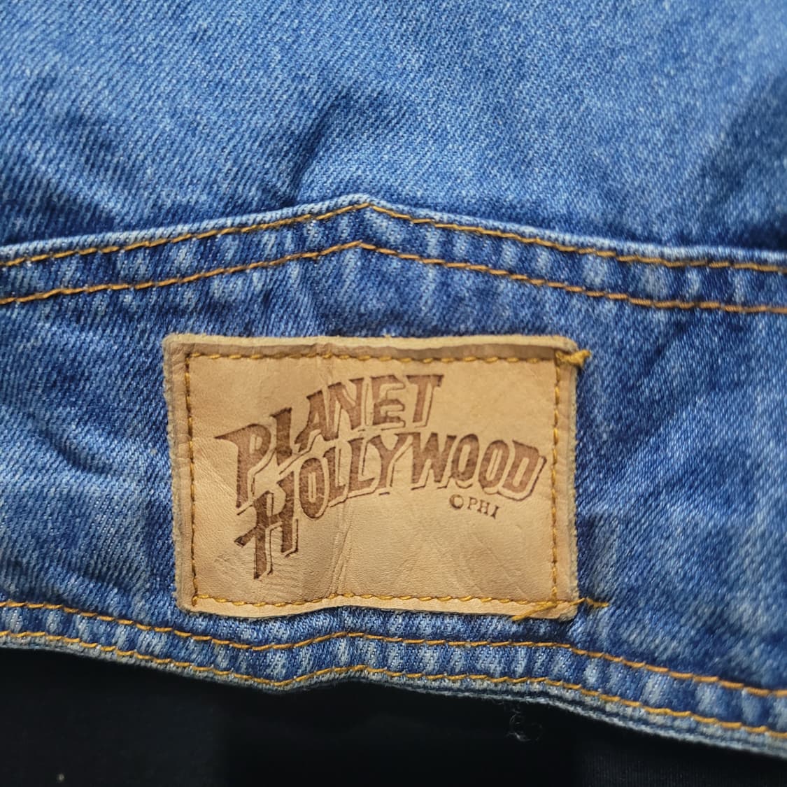 Planet Hollywood 마우이(Maui) 90s 데님 트러커 자켓 상품이미지7