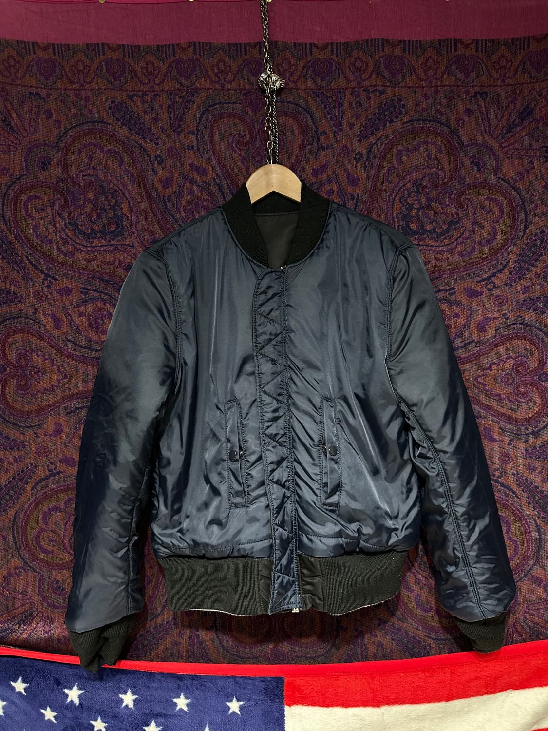 알파인더스트리 x 라이풀 MA1 항공점퍼 상품이미지8