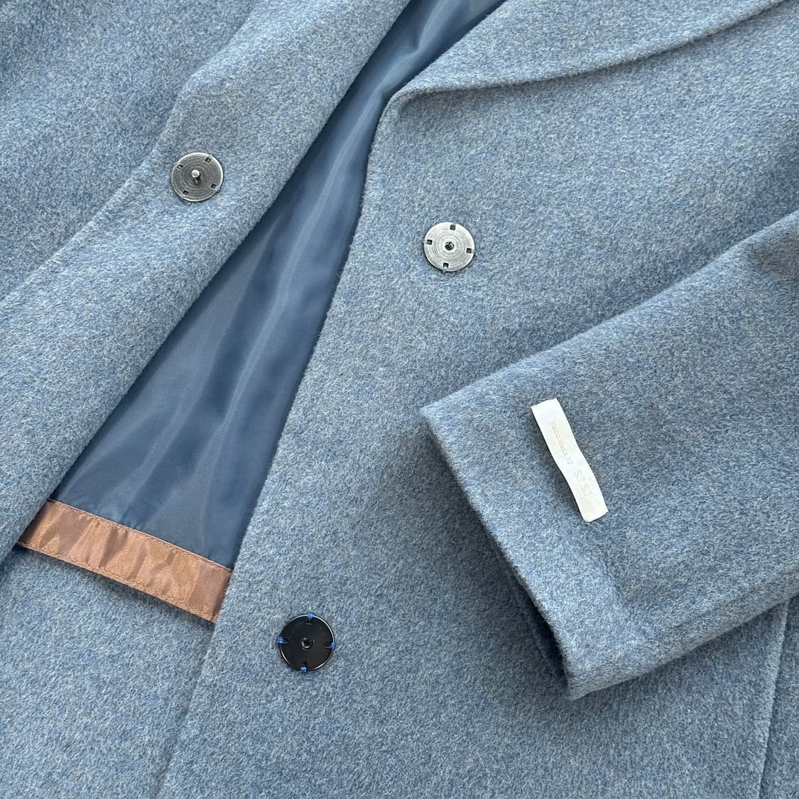 SJSJ 양모 캐시미어 핸드메이드 코트 상품이미지3