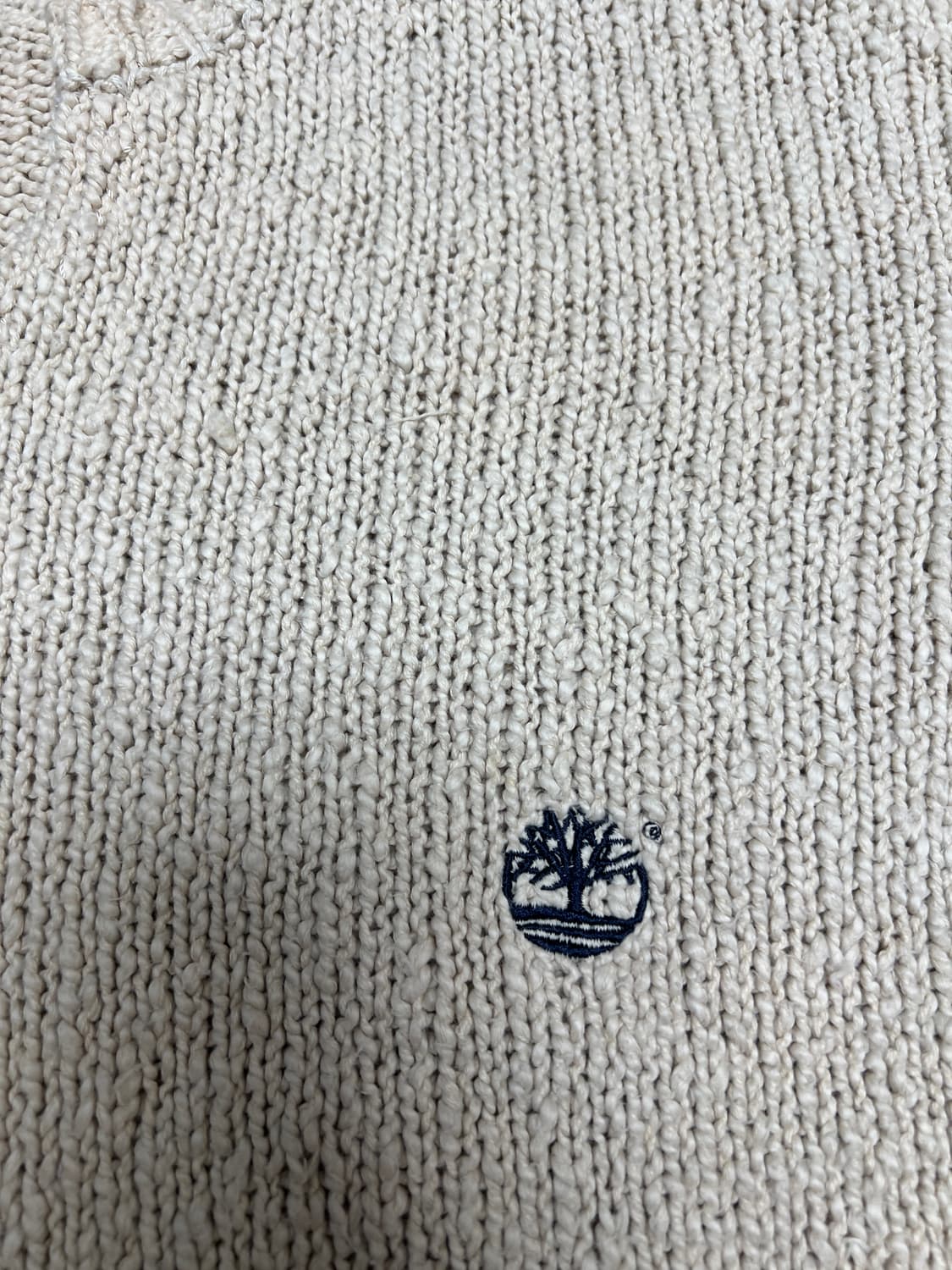 [105] 팀버랜드 빈티지 짜임 니트 아이보리 M 상품이미지2