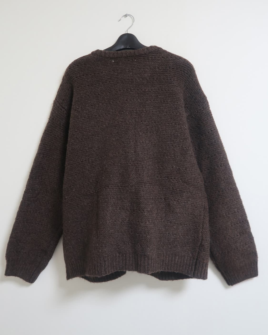 아워캐비넷 teddy punching cardigan 상품이미지7