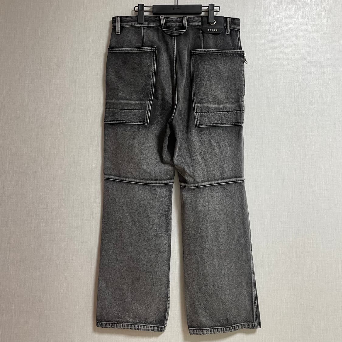 [50]23ss 솔리드옴므 절개 데님 팬츠 상품이미지2