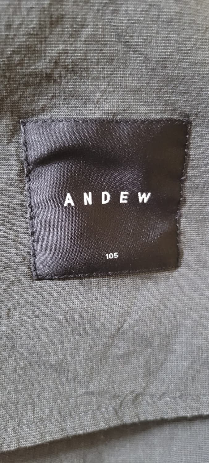 (남성105사이즈)ANDEW 카키 블루종 자켓(여름용) 상품이미지8