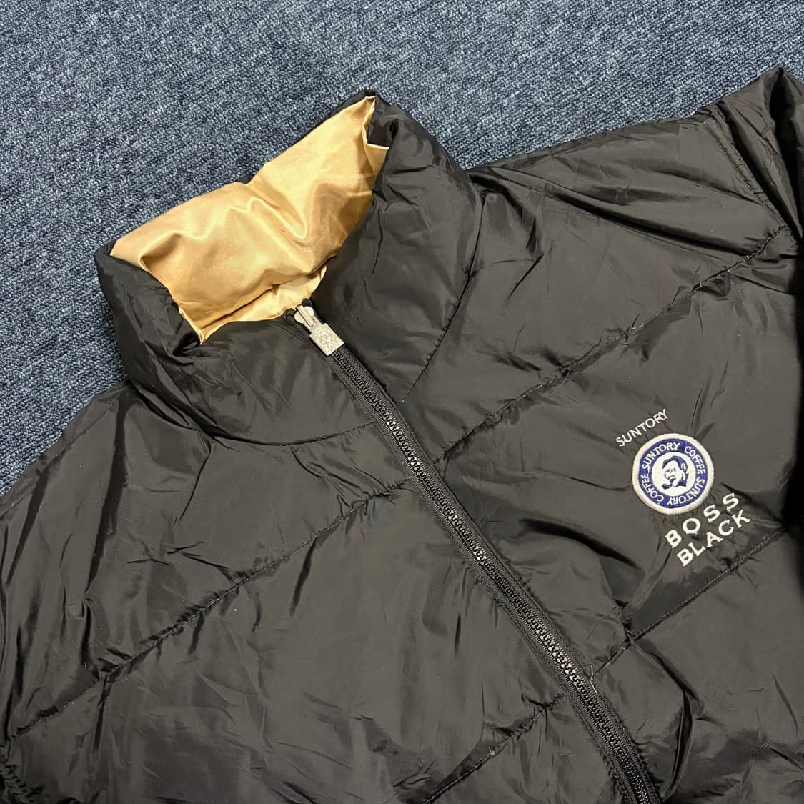 산토리 커피 보스 리버시블 다운 푸퍼 자켓 상품이미지8