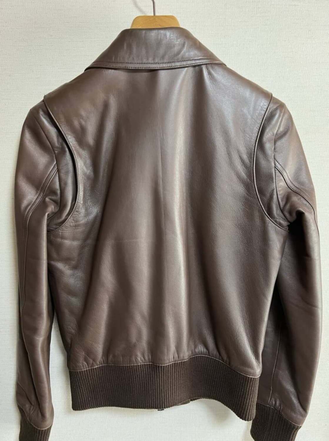 리튬 옴므 램스킨 A-2 플라이트 자켓 상품이미지2