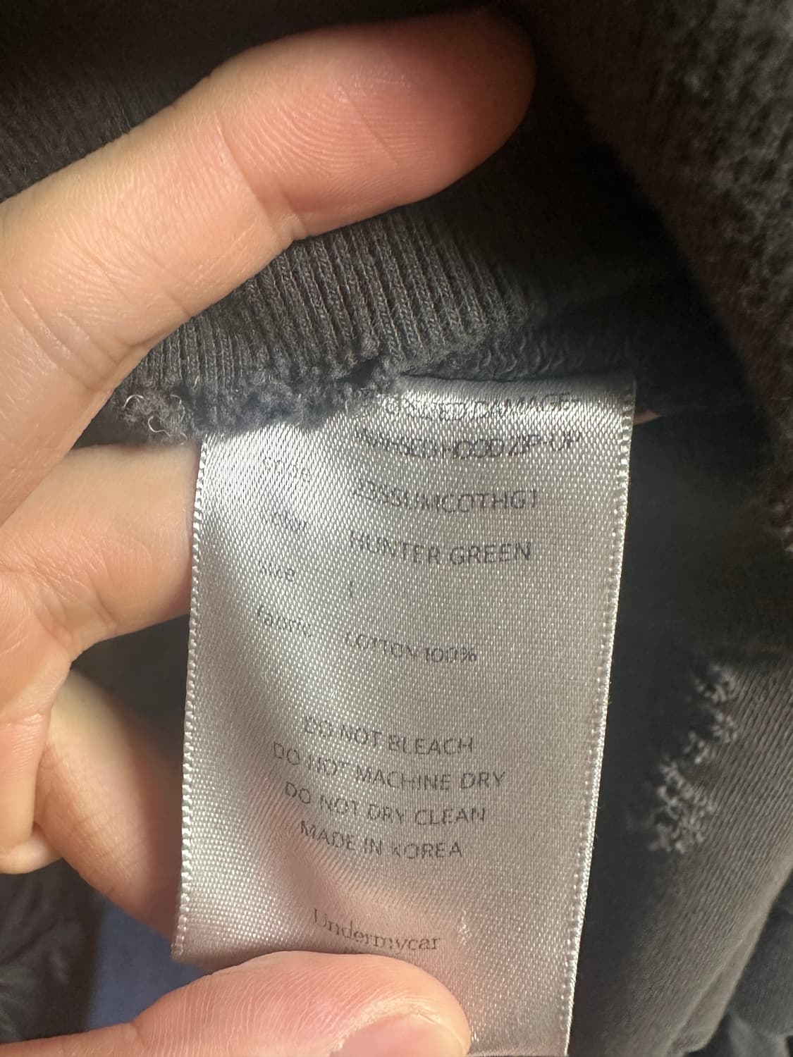 언더마이카 후드집업 상품이미지3