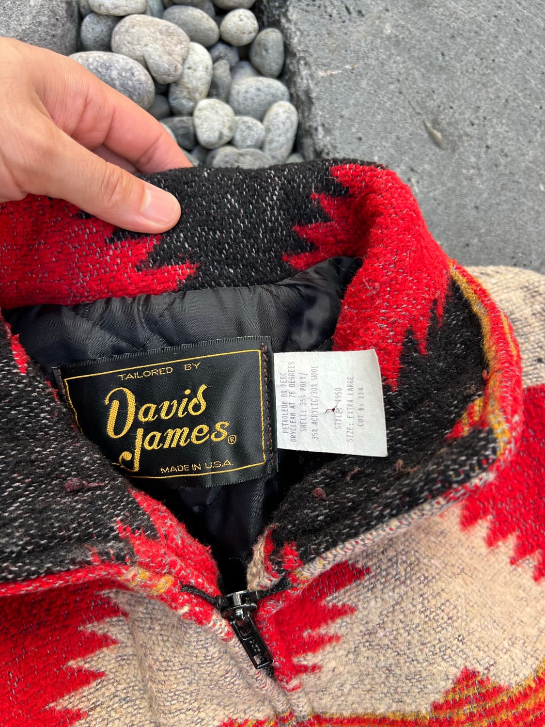 80/90s DAVIDJAMES USA AZTEC 나바호웨스턴자켓 상품이미지5