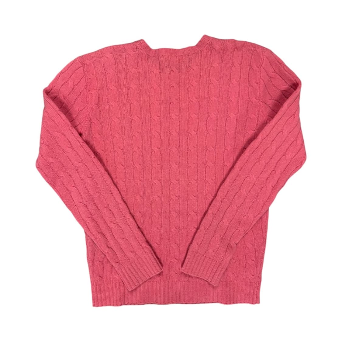 W-S) 폴로 랄프로렌 스포츠 핑크 램스울 케이블 니트 TK-023 상품이미지2