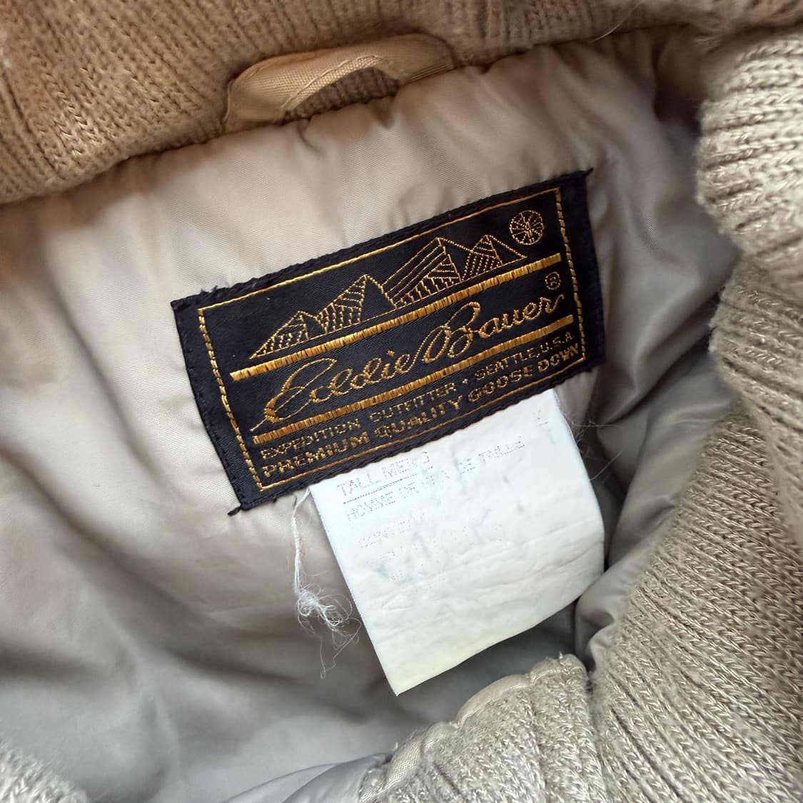 80s 에디바우어 구스다운 자켓 상품이미지7