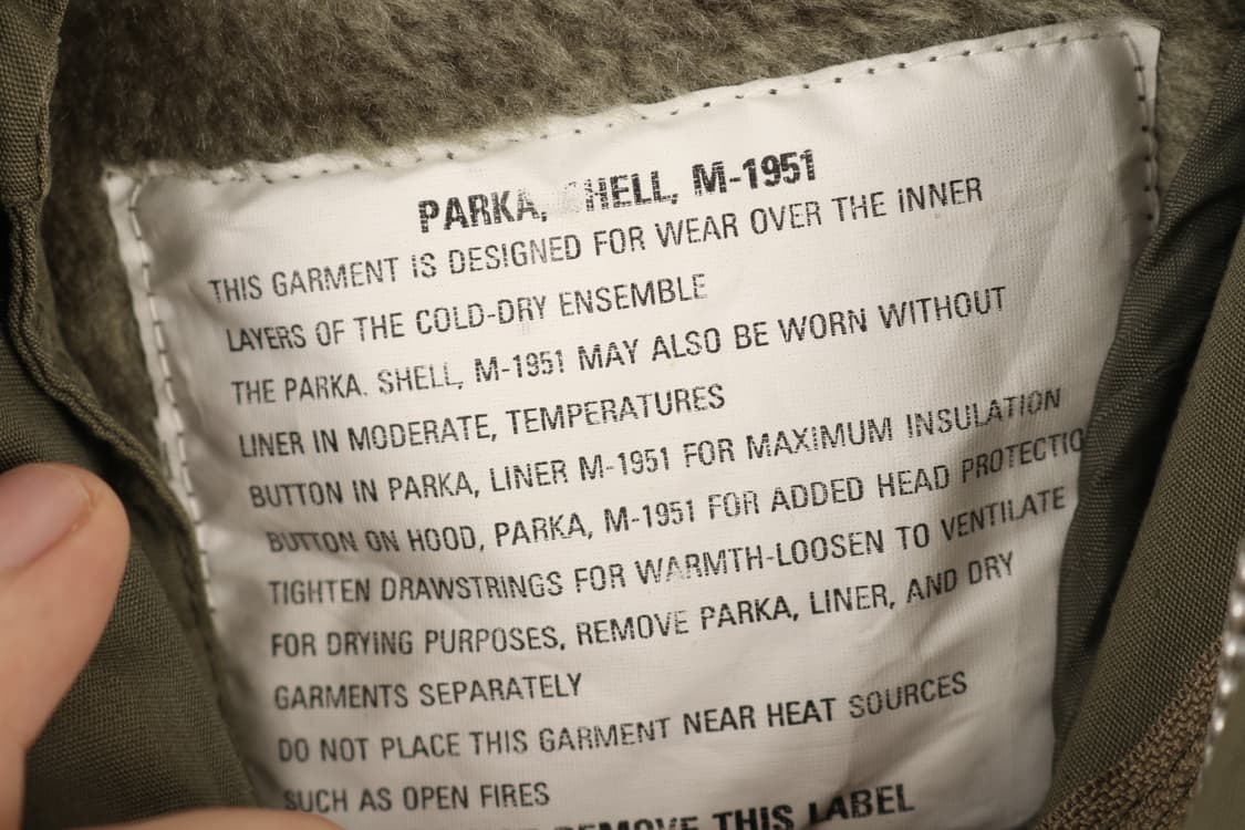 휴스턴 m1951 파카 상품이미지7