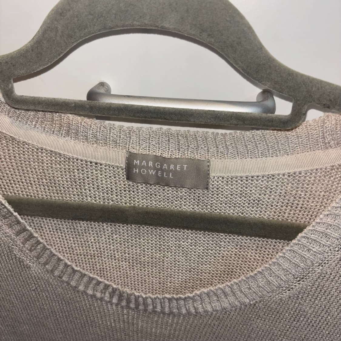 마가렛호웰 린넨 100% 반나시 니트 상품이미지3