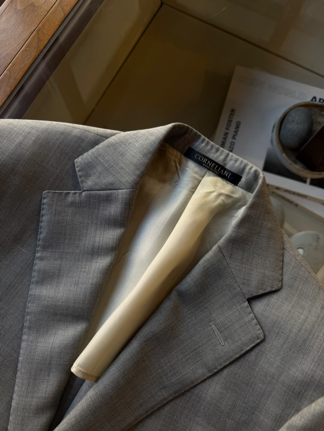 꼬르넬리아니 테일러드 자켓 100 상품이미지9