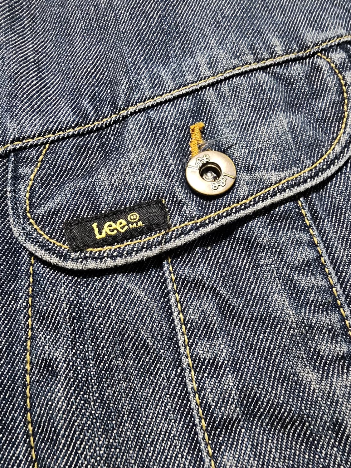 빈티지 90's Lee 데님 트러커 자켓 상품이미지9