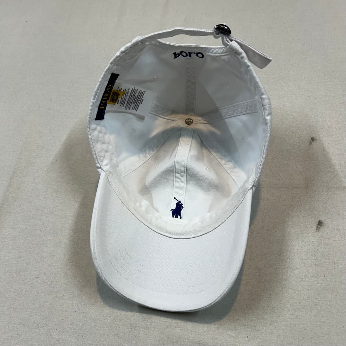 폴로 랄프로렌 아이코닉 치노 볼캡 모자 신형 큐알탭 상품이미지7