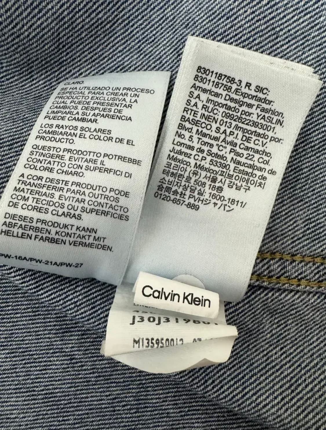 캘빈클라인 청자켓 정품  상품이미지6