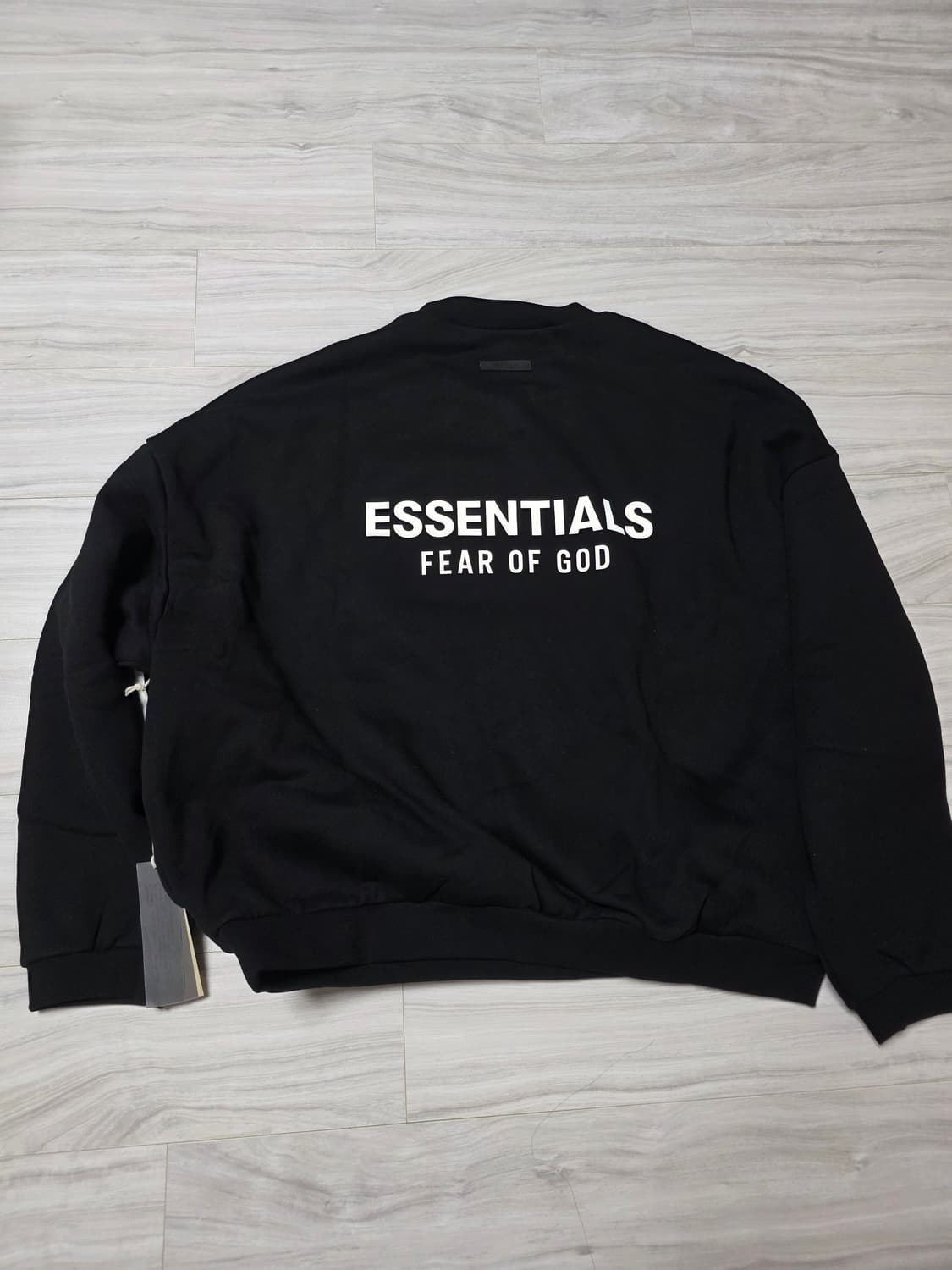 [XL] 24FW 피어 오브 갓 에센셜 플리스 크루넥 블랙  상품이미지2