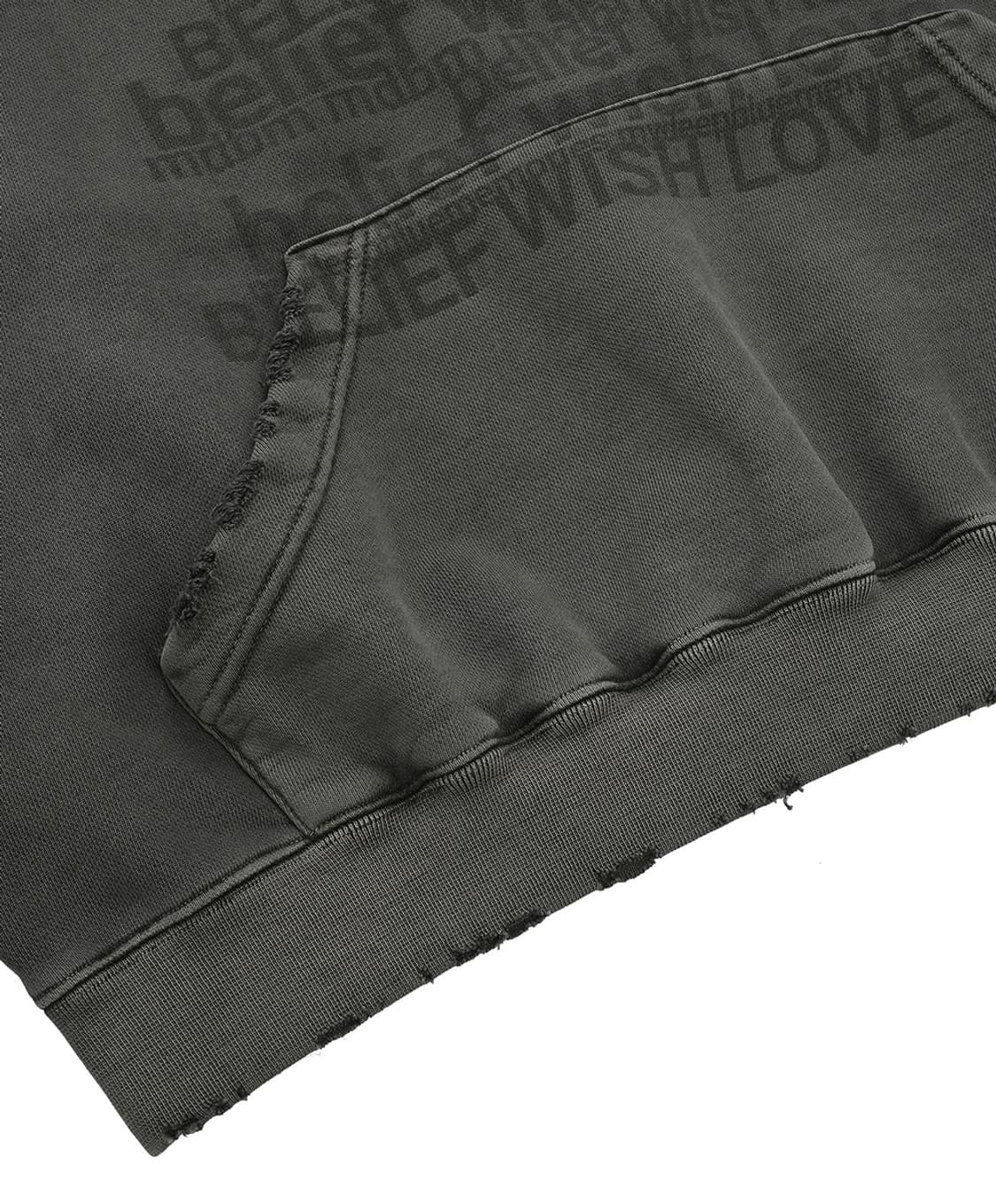 마이딥블루메모리즈(mbdm) 빈티지 후드티 상품이미지4