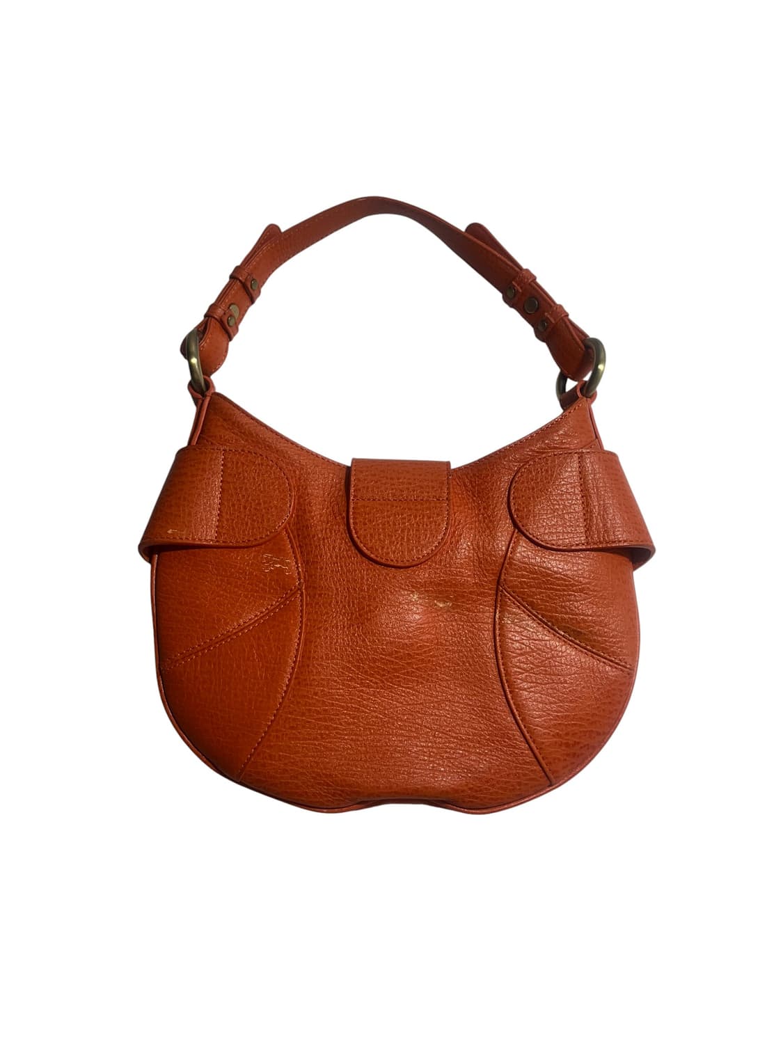 MCM 오렌지 빈티지 클래식 링 새들백 상품이미지2