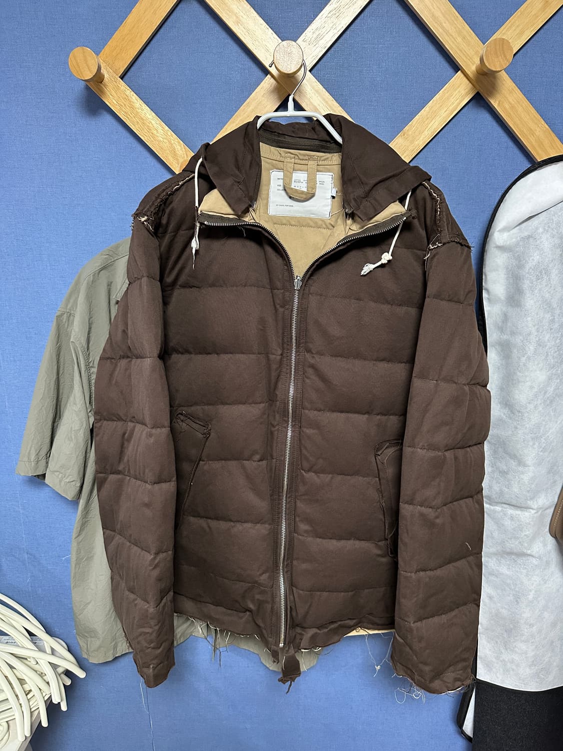 카미엘 포트젠스 패딩 M (002) / 90S puffer brown 상품이미지2