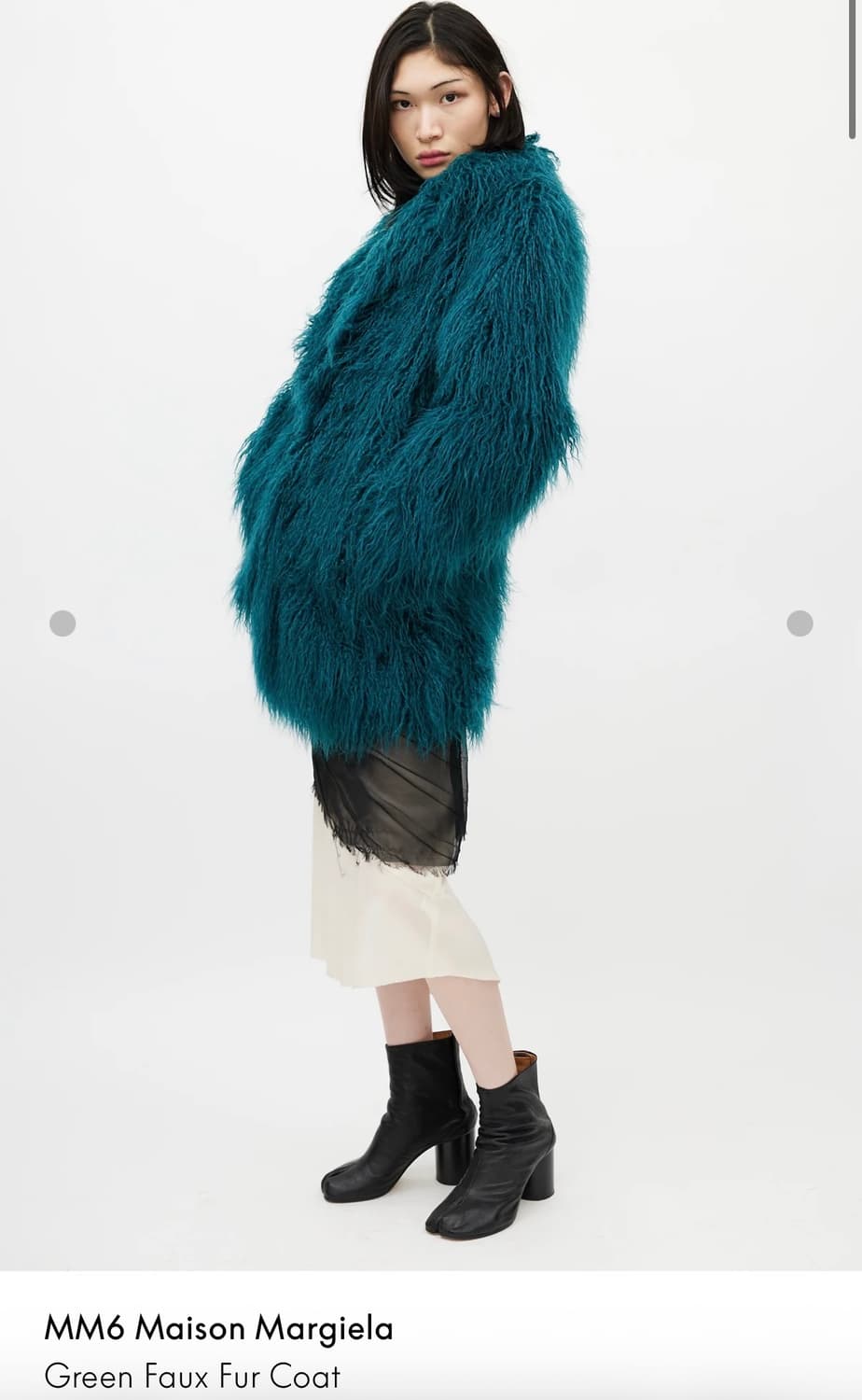 MM6 마르지엘라 인조 퍼 코트  상품이미지2