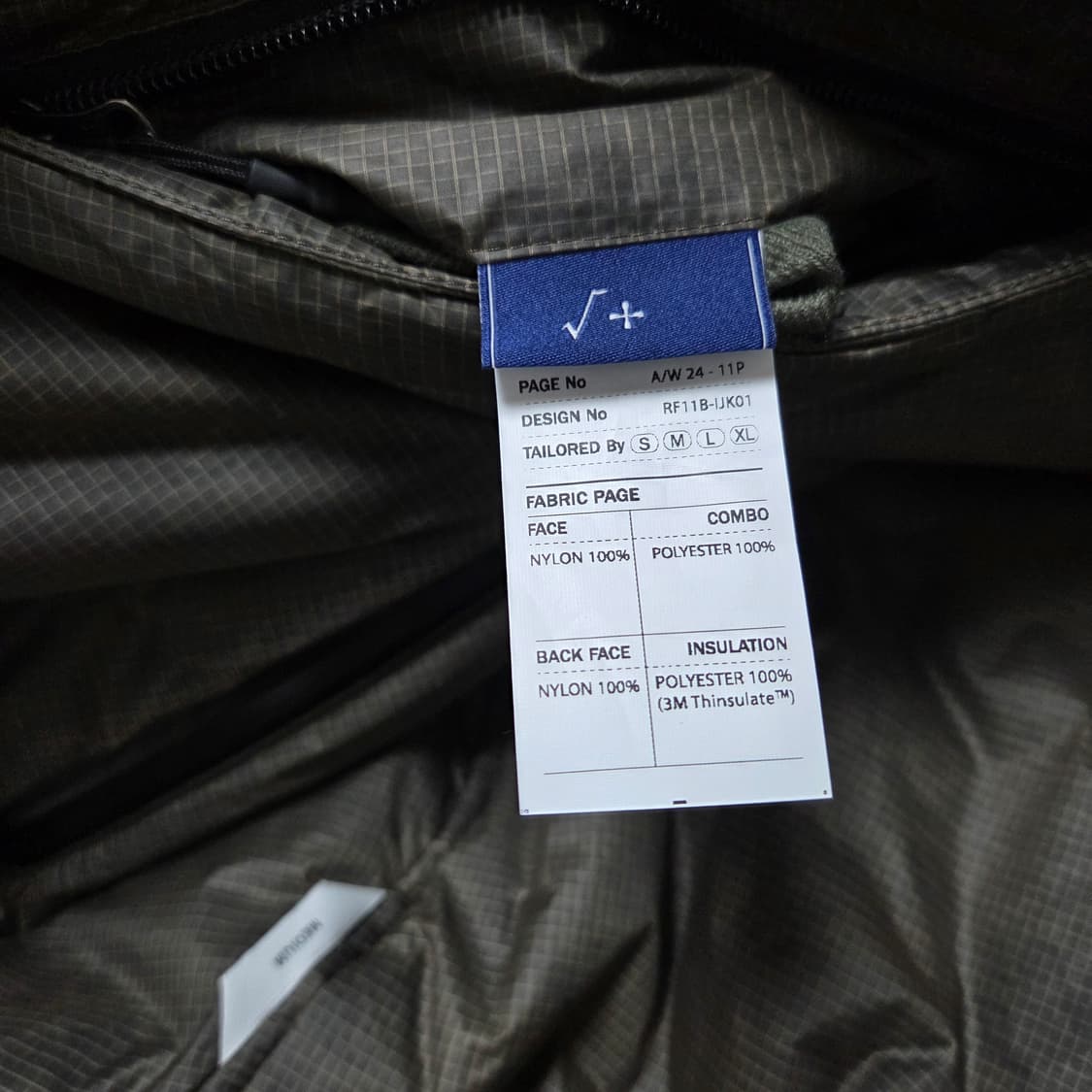 루트파인더 파일럿 자켓 M 올리브 스모키 브라운 / ma-1 마원 상품이미지4