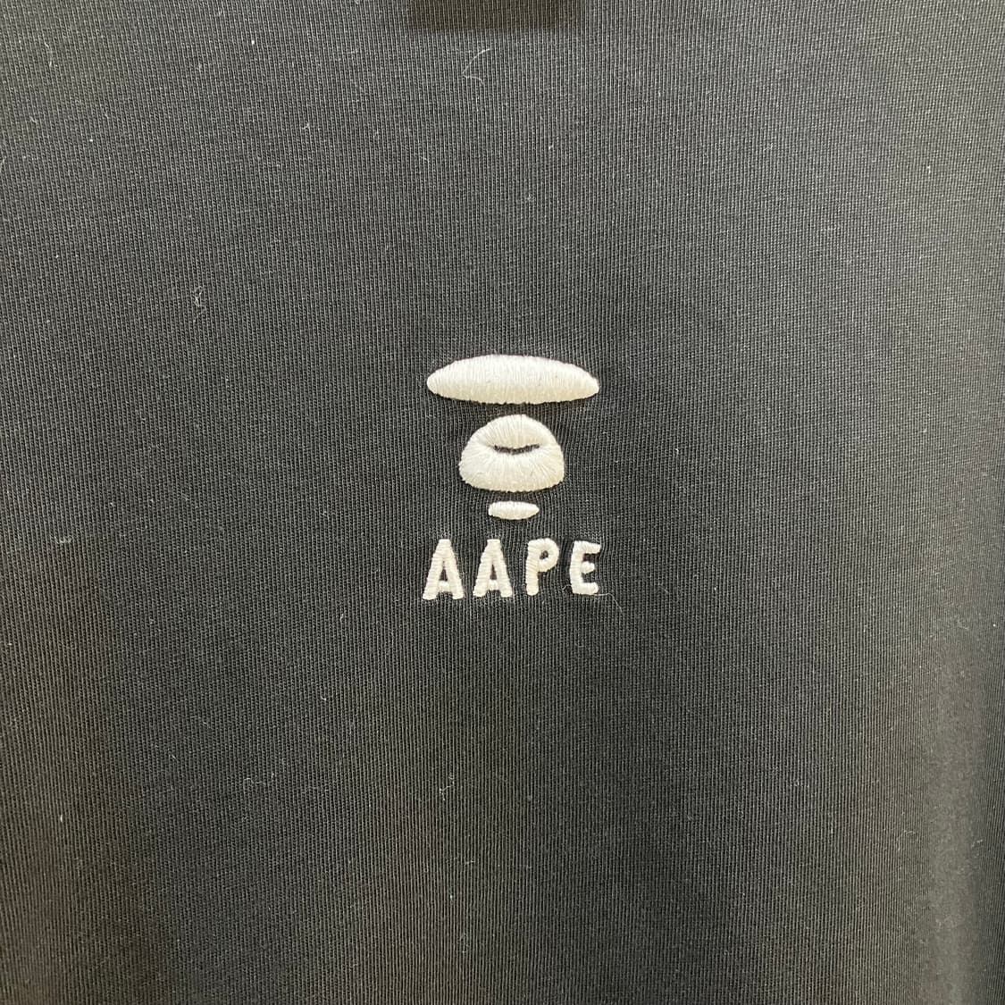 에이프 레이어드 블랙 스웨트셔츠 XL 상품이미지4