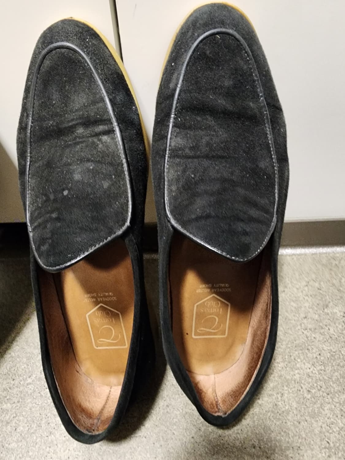 토마스클럽 스웨이드 남성 로퍼 260(개당 38000원) 상품이미지3