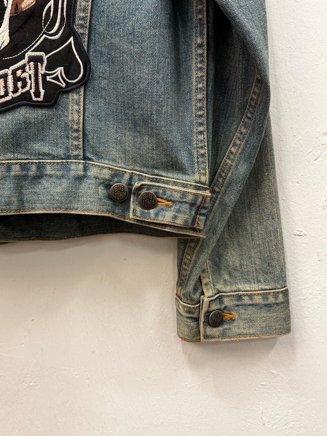 55) Japan Big John Denim Custom Jacket 상품이미지7