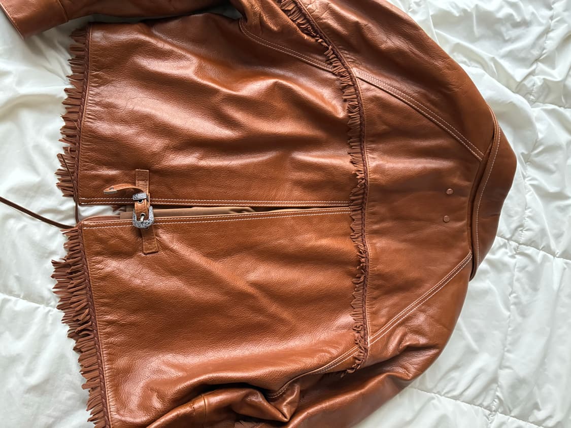 앤더슨벨 가죽 자켓 상품이미지5