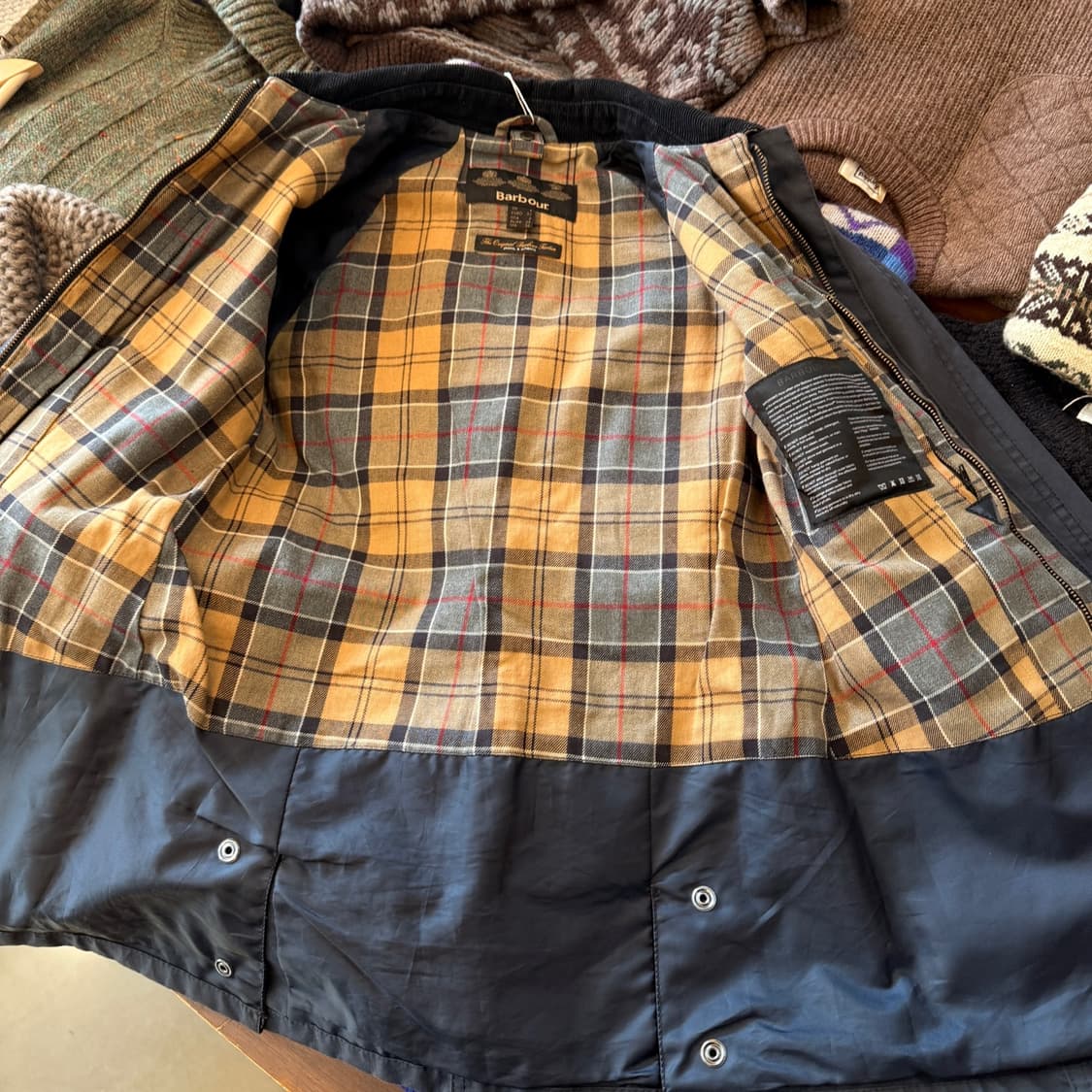 바버 비데일 왁스드 자켓 6 SIZE 44 55 상품이미지6