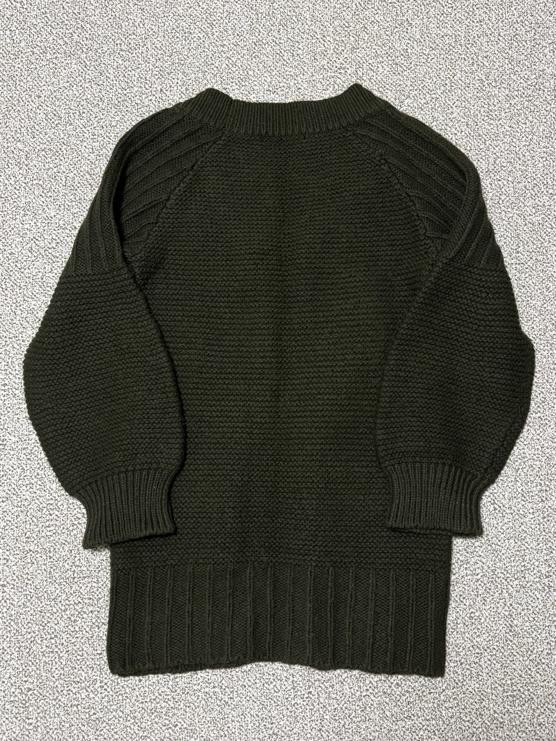 리미 푸 100% 울 롱 니트 상품이미지2