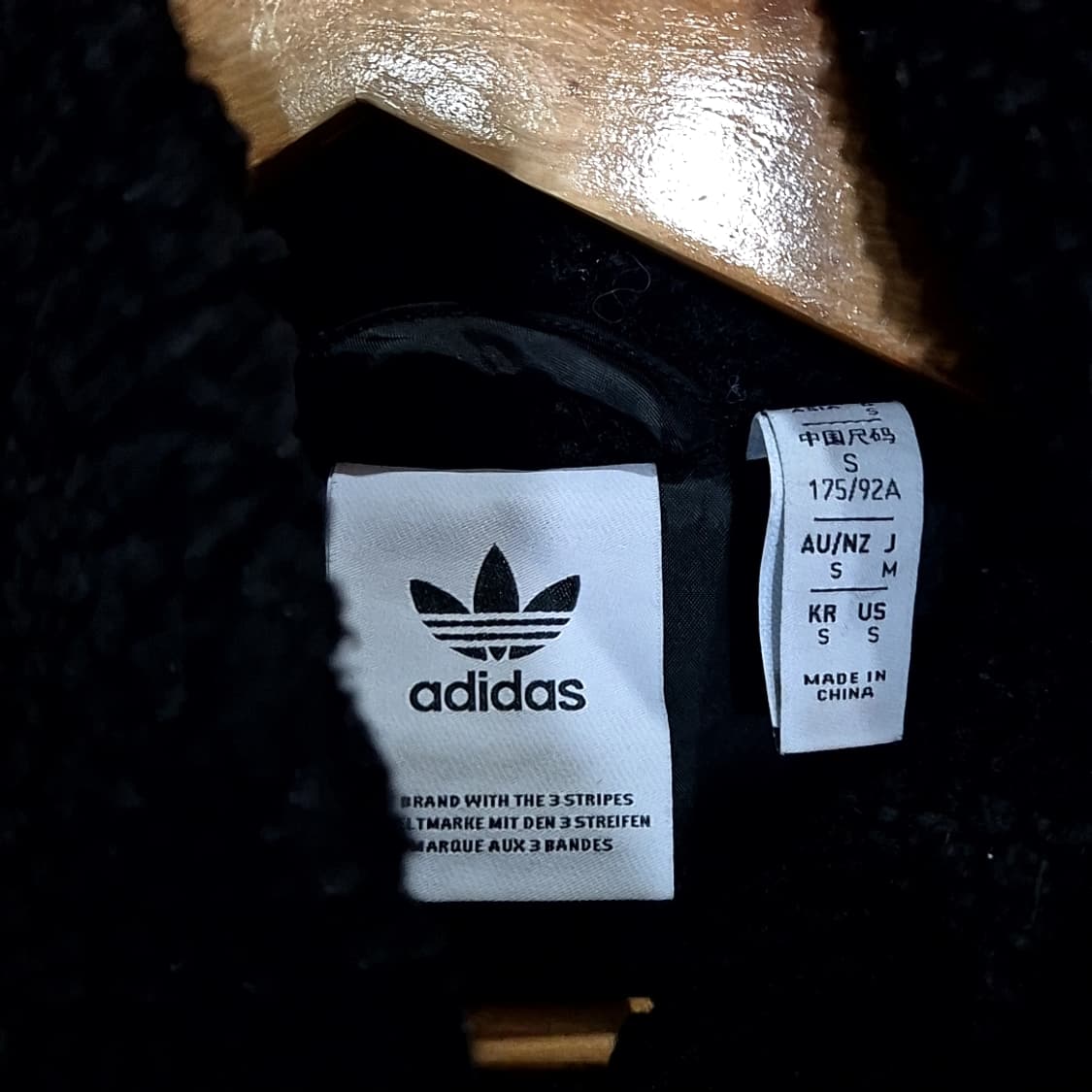 Adidas 아디다스 빅 트레포일 쉐르파 자켓 상품이미지4