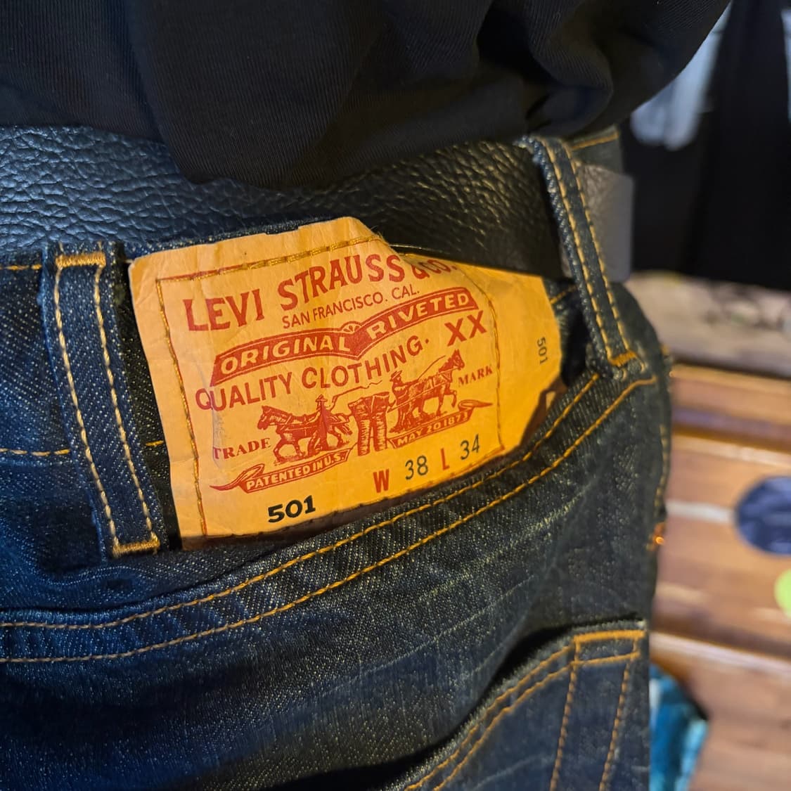 90S LEVIS 501 DENIM 상품이미지4