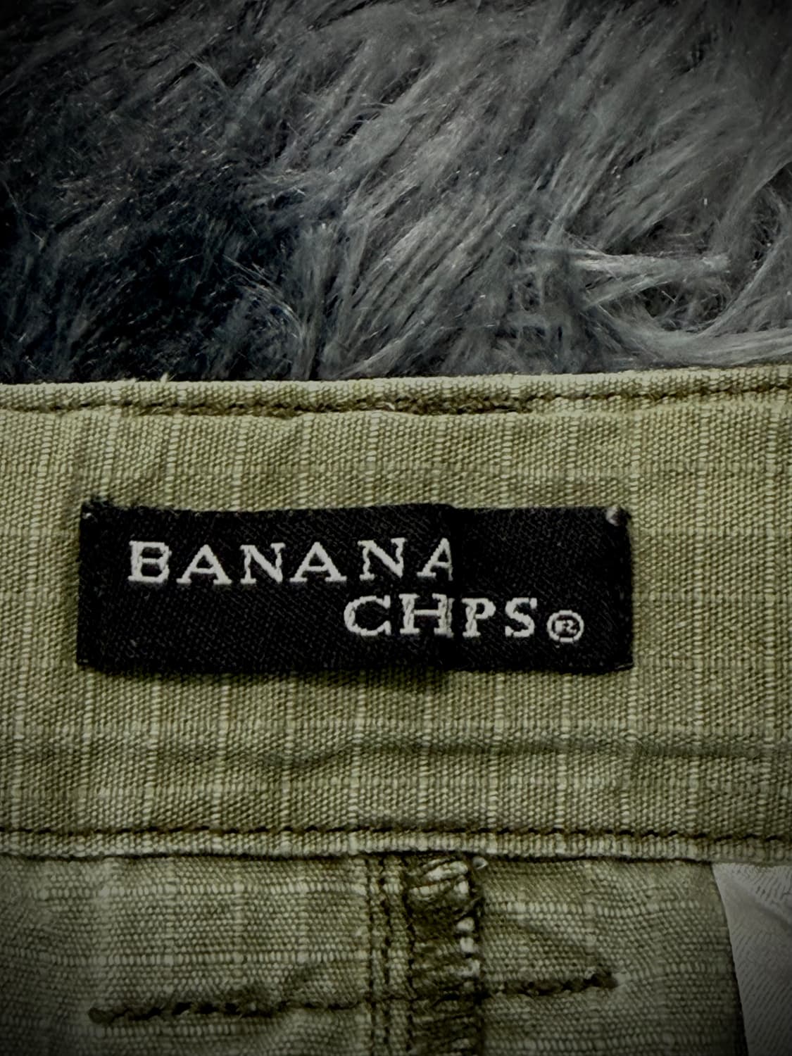 BANANA CHIPS 크로스 라인스톤 밀리터리 카고 숏스커트 상품이미지9