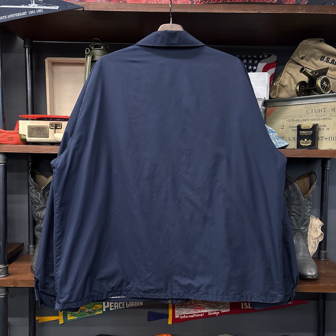 신형라벨 폴로 랄프로렌 스윙탑 집업자켓 체크라이닝 가죽지퍼 N690 상품이미지2