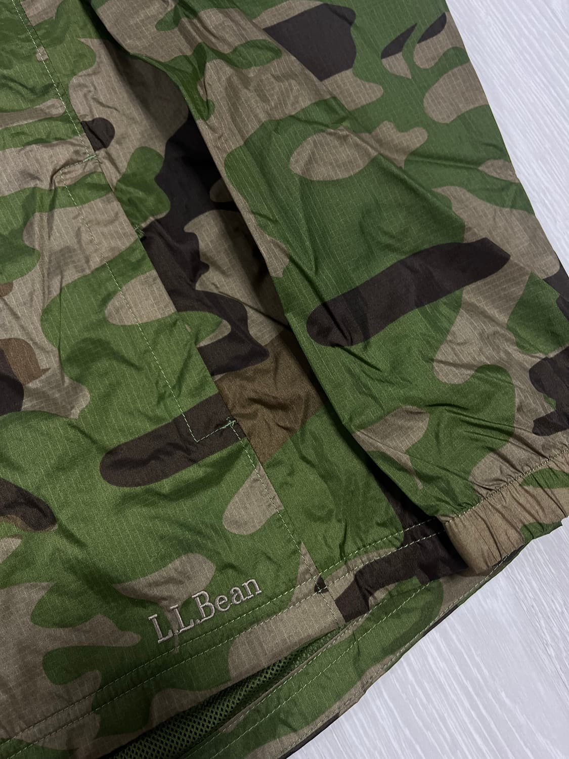 엘엘빈 카모 바람막이 L 상품이미지4