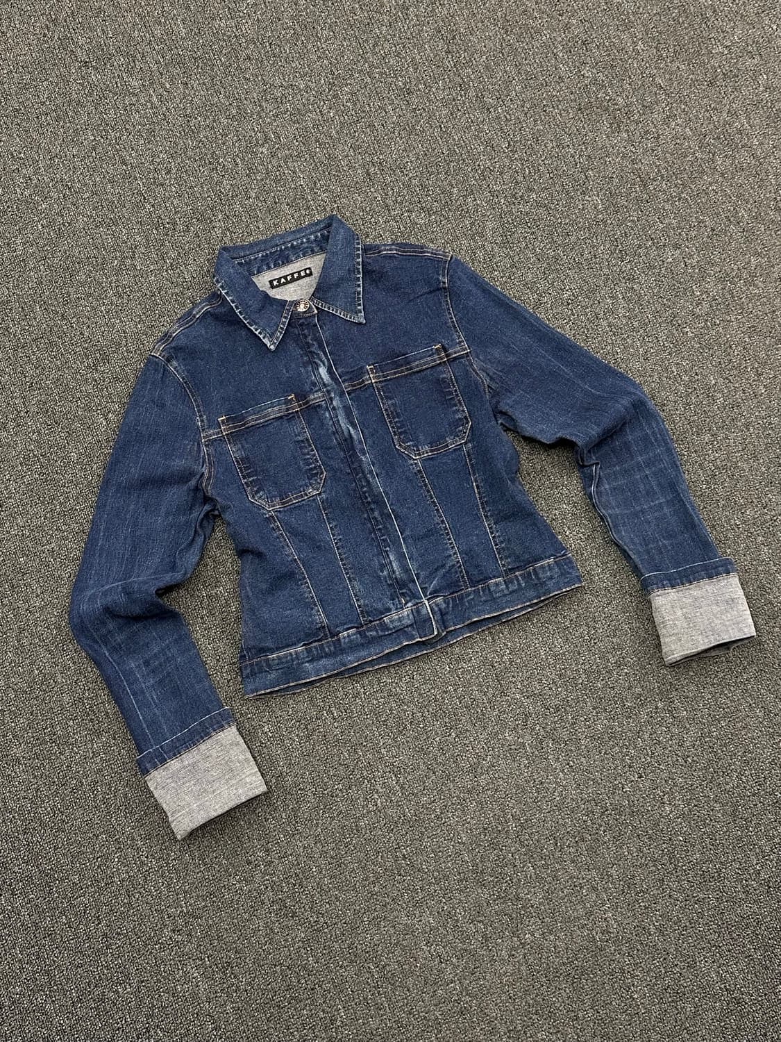 M)KAFFE 빈티지 여성 데님 자켓 상품이미지1