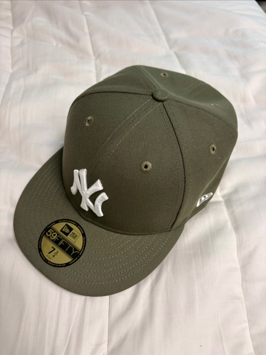 (61.5 새상품)뉴에라 MLB 양키스 피티드캡 올리브 상품이미지2