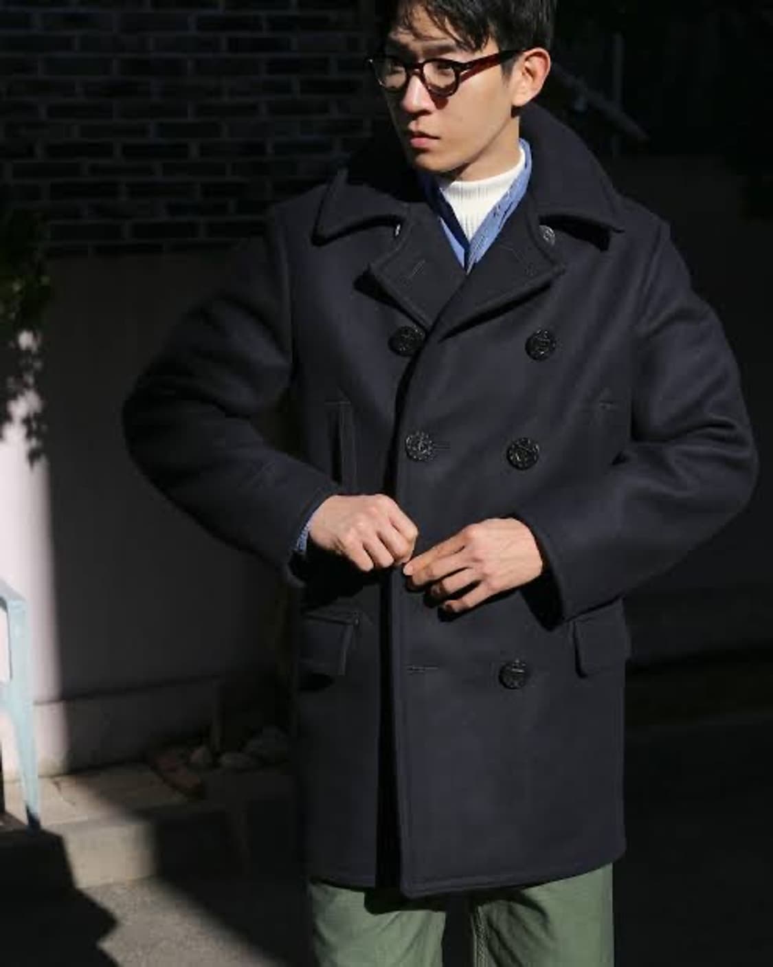 버즈릭슨 롱피코트 BR14146 상품이미지8