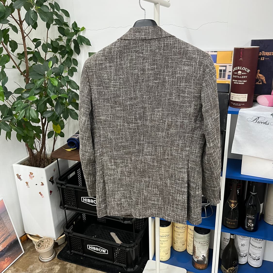 수트서플라이 코튼/린넨 블렌드 블레이져 46 상품이미지5