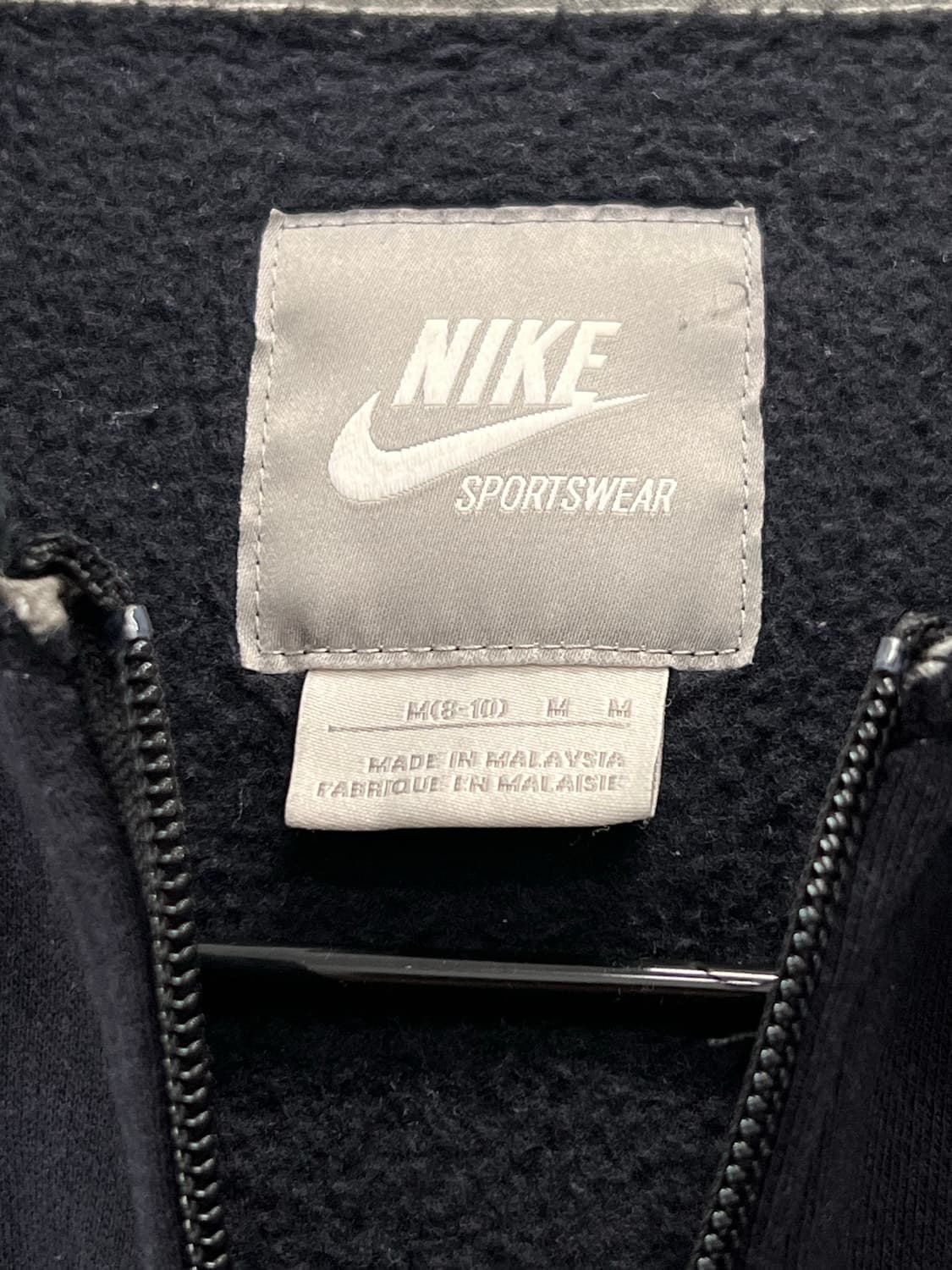 (M) 나이키 키즈/우먼스 퓨추라 후드집업 블랙 상품이미지4